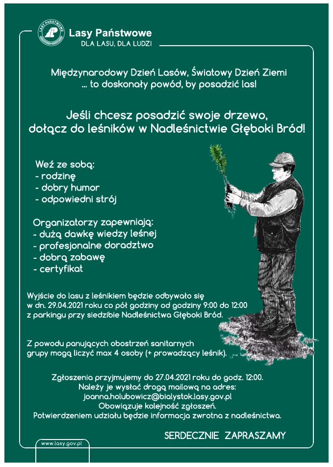 Plakat&#x20;-&#x20;zaproszenie&#x20;do&#x20;akcji&#x20;sadzenia&#x20;drzew