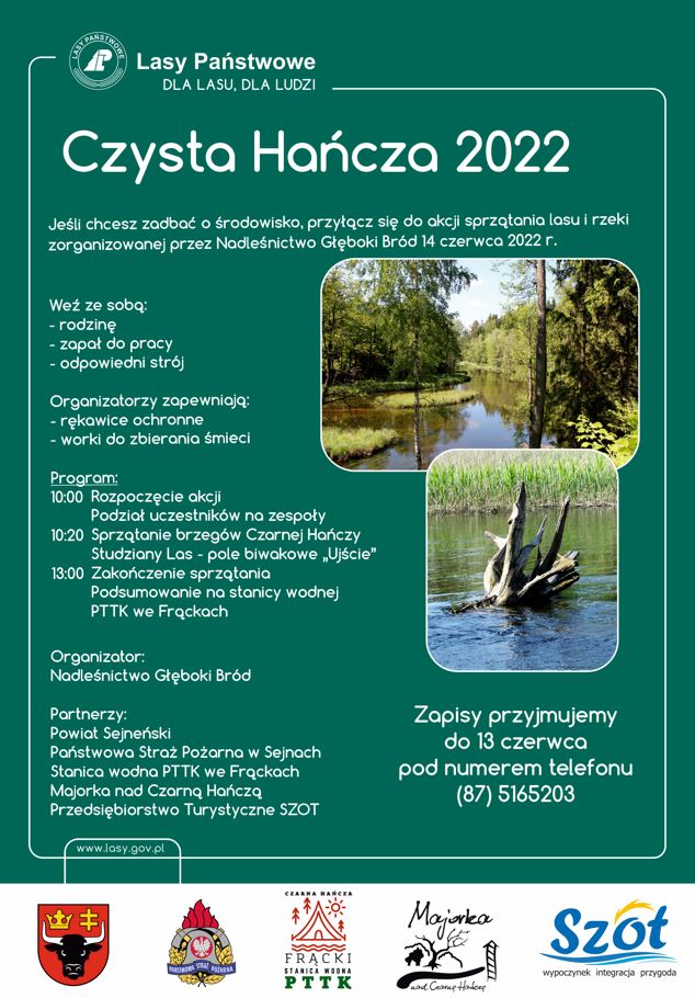 Czysta&#x20;Hańcza&#x20;-&#x20;plakat&#x20;zaproszenie