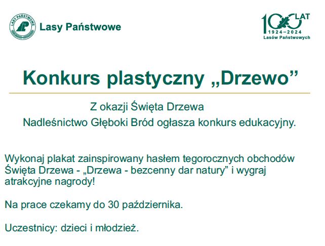 Konkurs plastyczny "Drzewo"